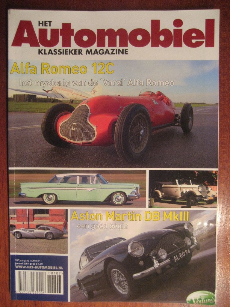 Het Automobiel 1 2007 Aston Martin DB Mk3, Ford Edsel, Alfa, Ophalen of Verzenden, Nieuw, Ford