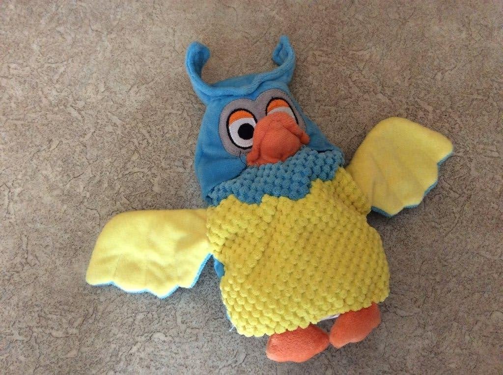 Meneer de Uil Fabeltjeskrant handpop. Rubinstein 2019 22 cm, Ophalen of Verzenden, Zo goed als nieuw, Overige typen
