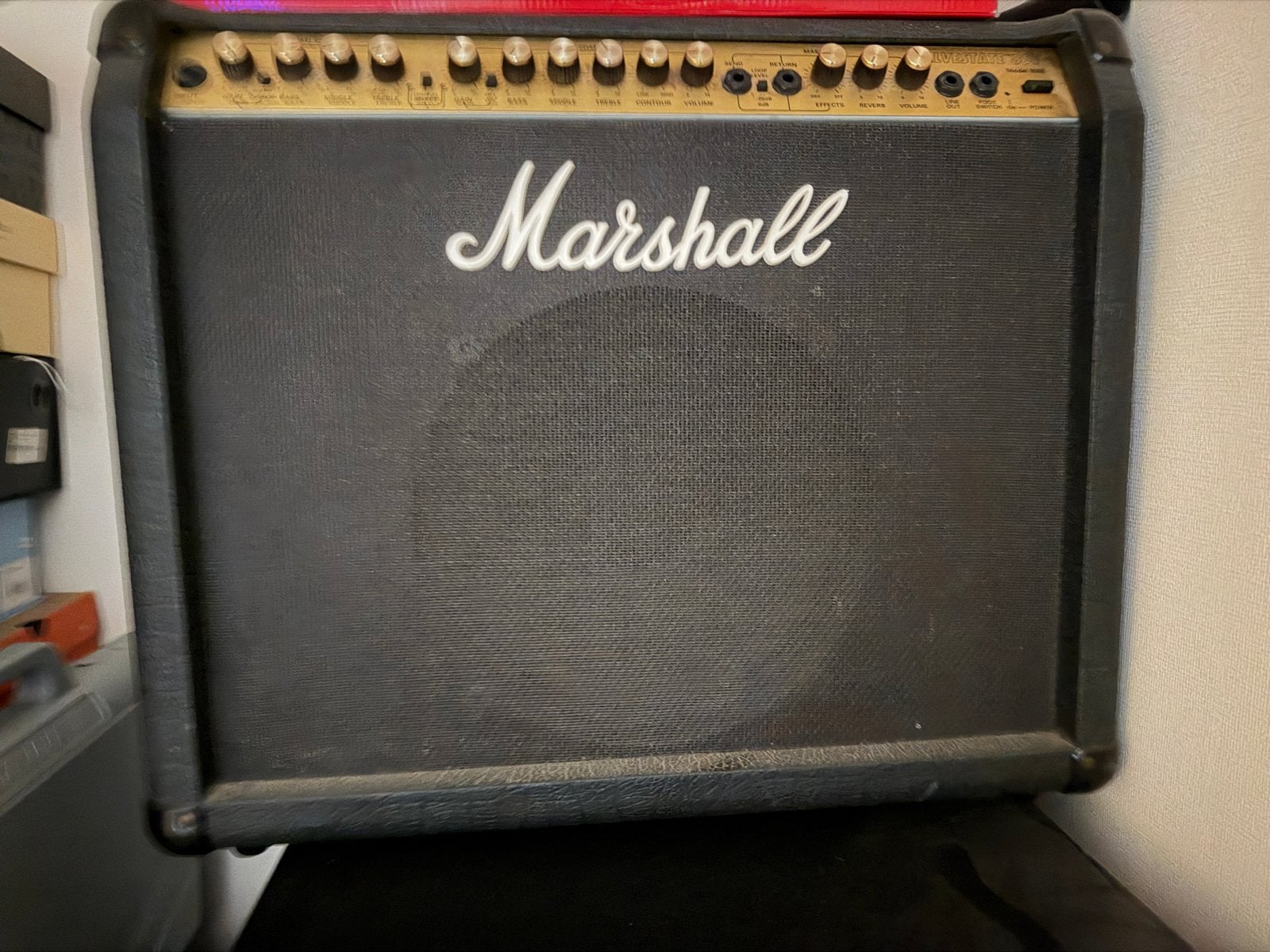 Marshall valvestate Gitaarversterker  defect, Ophalen, Gebruikt, Gitaar, 100 watt of meer
