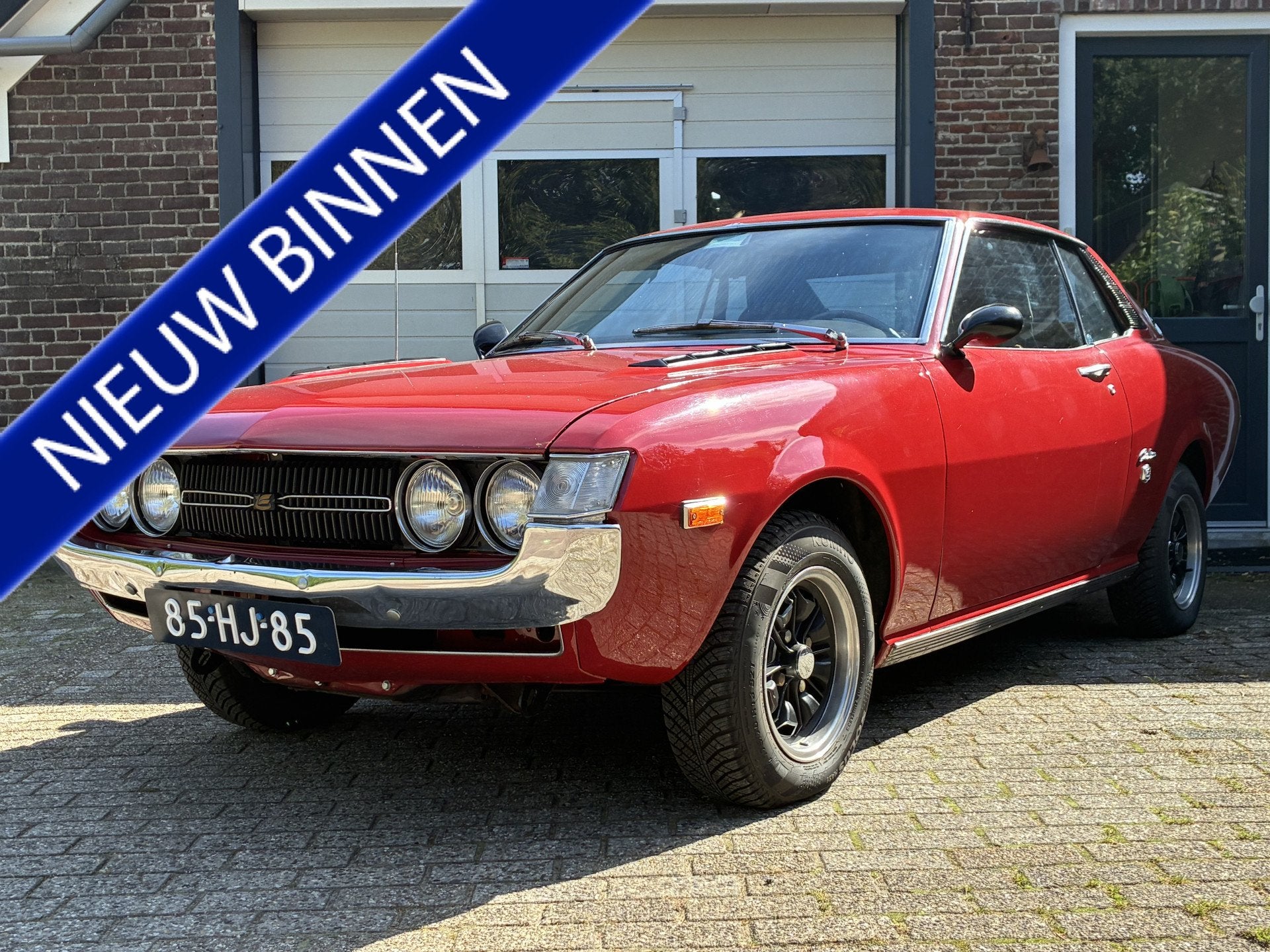 Toyota Celica 1.6 ST '75 5 Bak Nederlandse Auto! (bj 1975), Lederen bekleding, Achterwielaandrijving, Beige, 113 pk