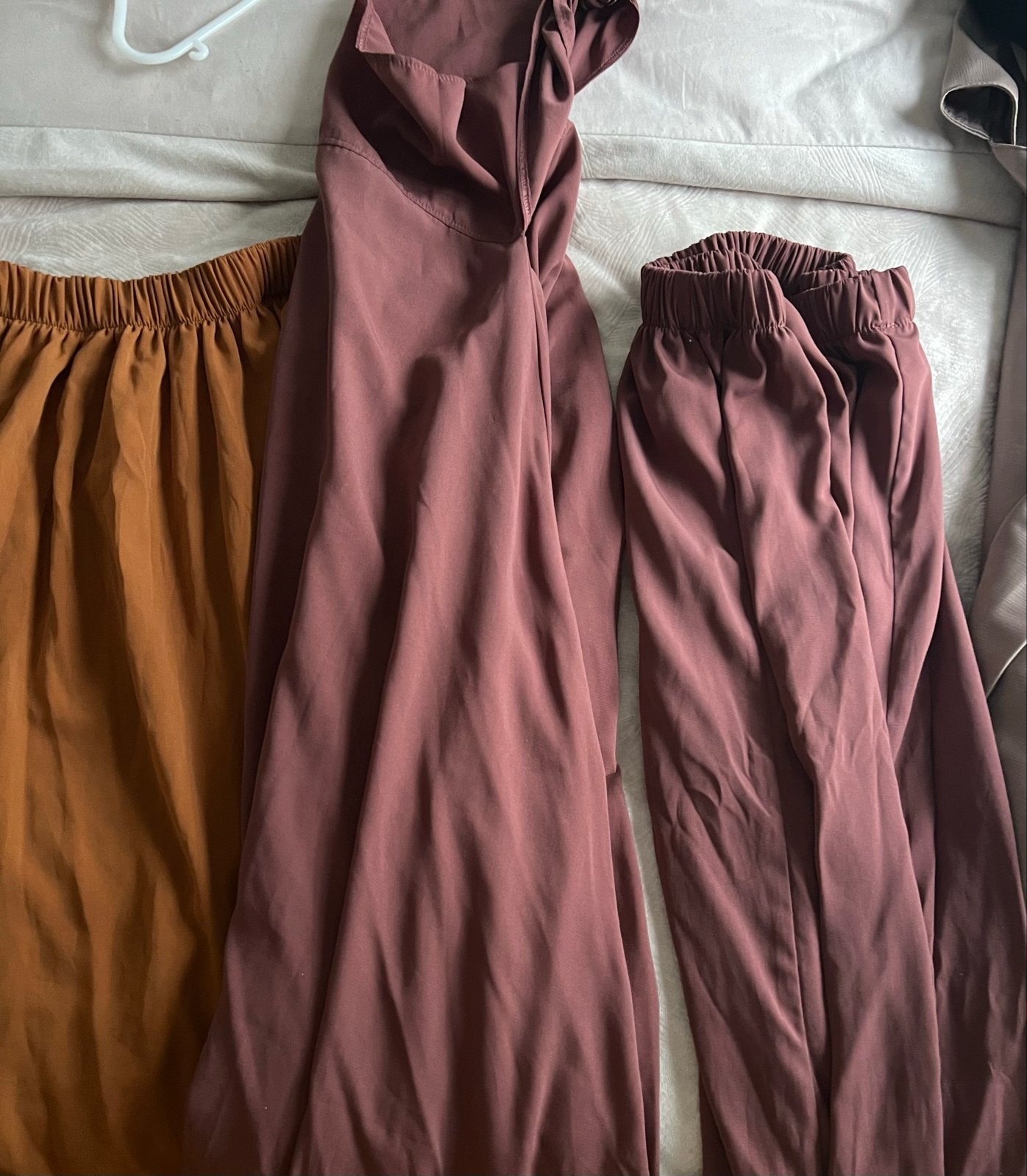 Tweedelig jilbab, Kleding | Dames, Maat 38/40 (M), Bruin, Ophalen of Verzenden, Lang