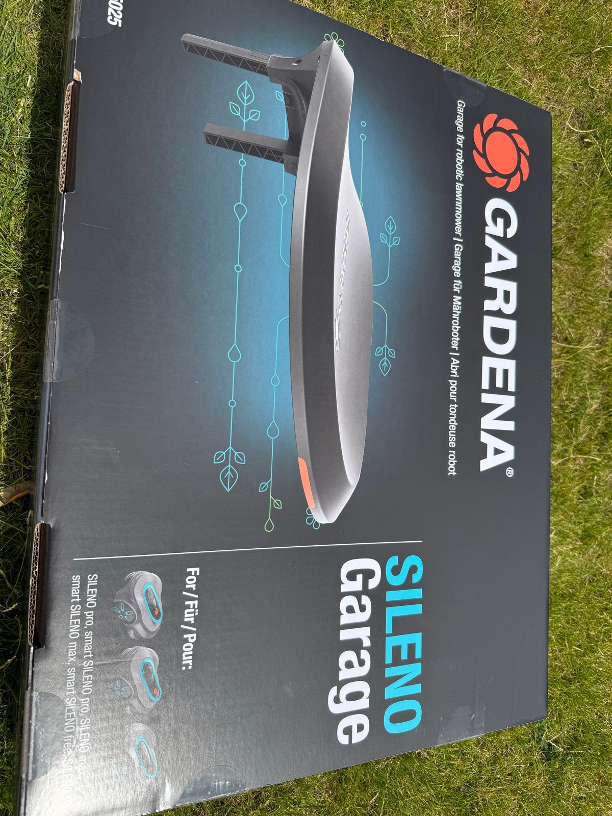 Gardena SILENO robotmaaiergarage voor SILENO pro/max/sense/f, Tuin en Terras, Robotmaaiers, Ophalen, Nieuw, Minder dan 20 cm