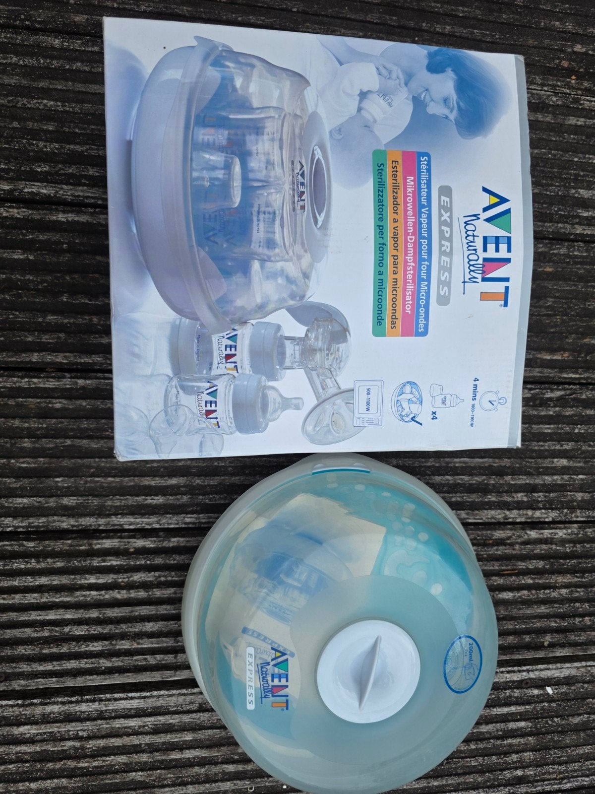 Philips Avent Magnetron Sterilisator Express, Kinderen en Baby's, Babyvoeding en Toebehoren, Ophalen of Verzenden