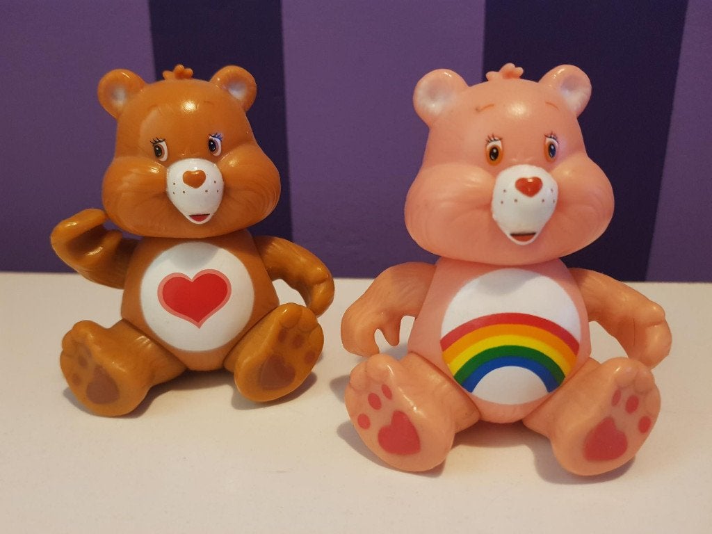 troetelbeertjes care bears poppetje bijna vintage retro, Ophalen of Verzenden, Zo goed als nieuw