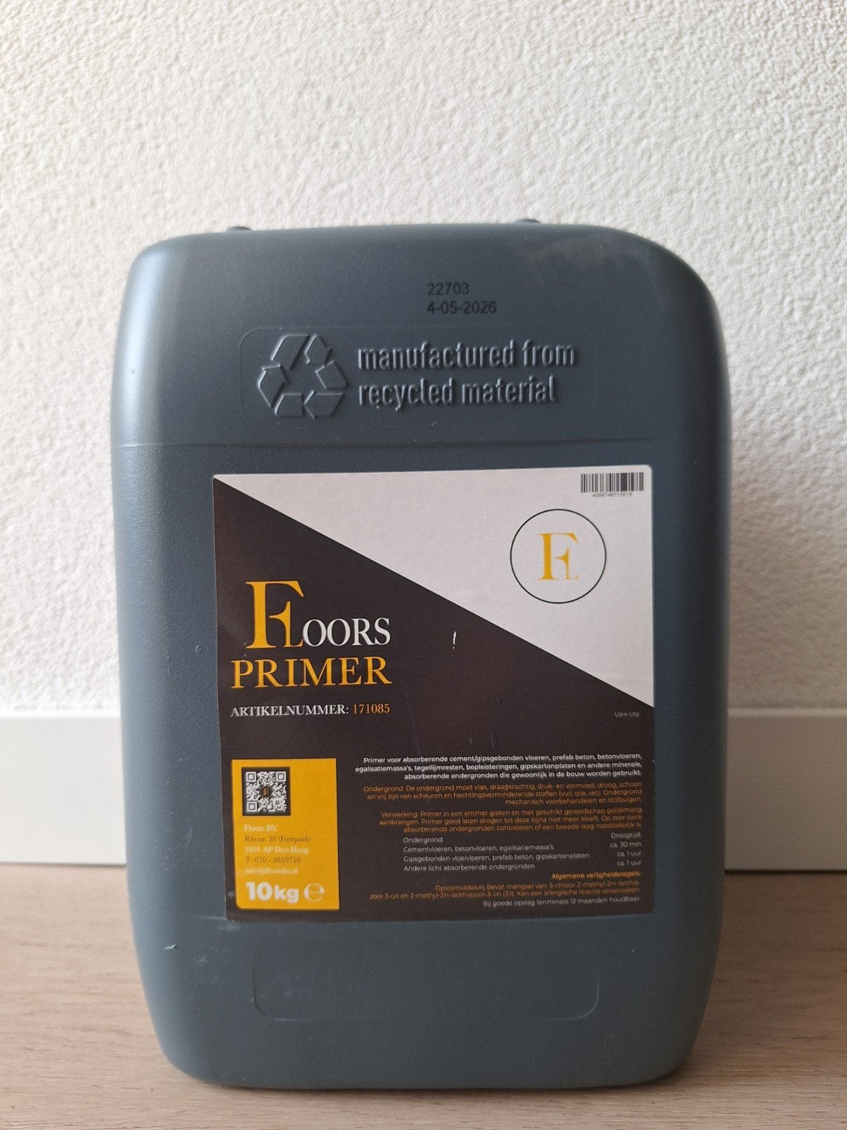 Floors Primer 6 kg - Vloerprimer, Ophalen, Wit