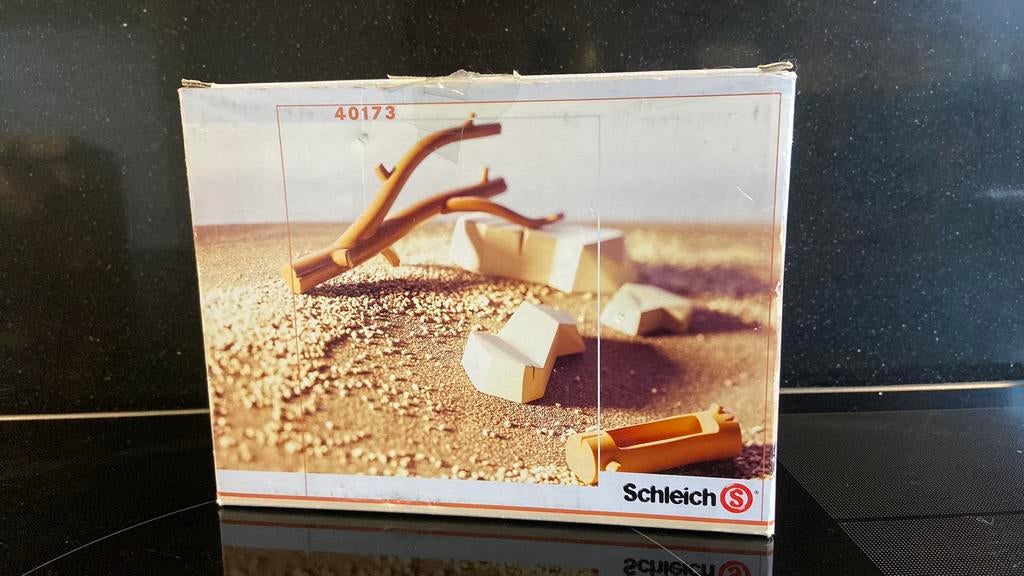 Schleich dierentuin spullen, Ophalen of Verzenden, Zo goed als nieuw, Paard, Beeldje of Figuurtje