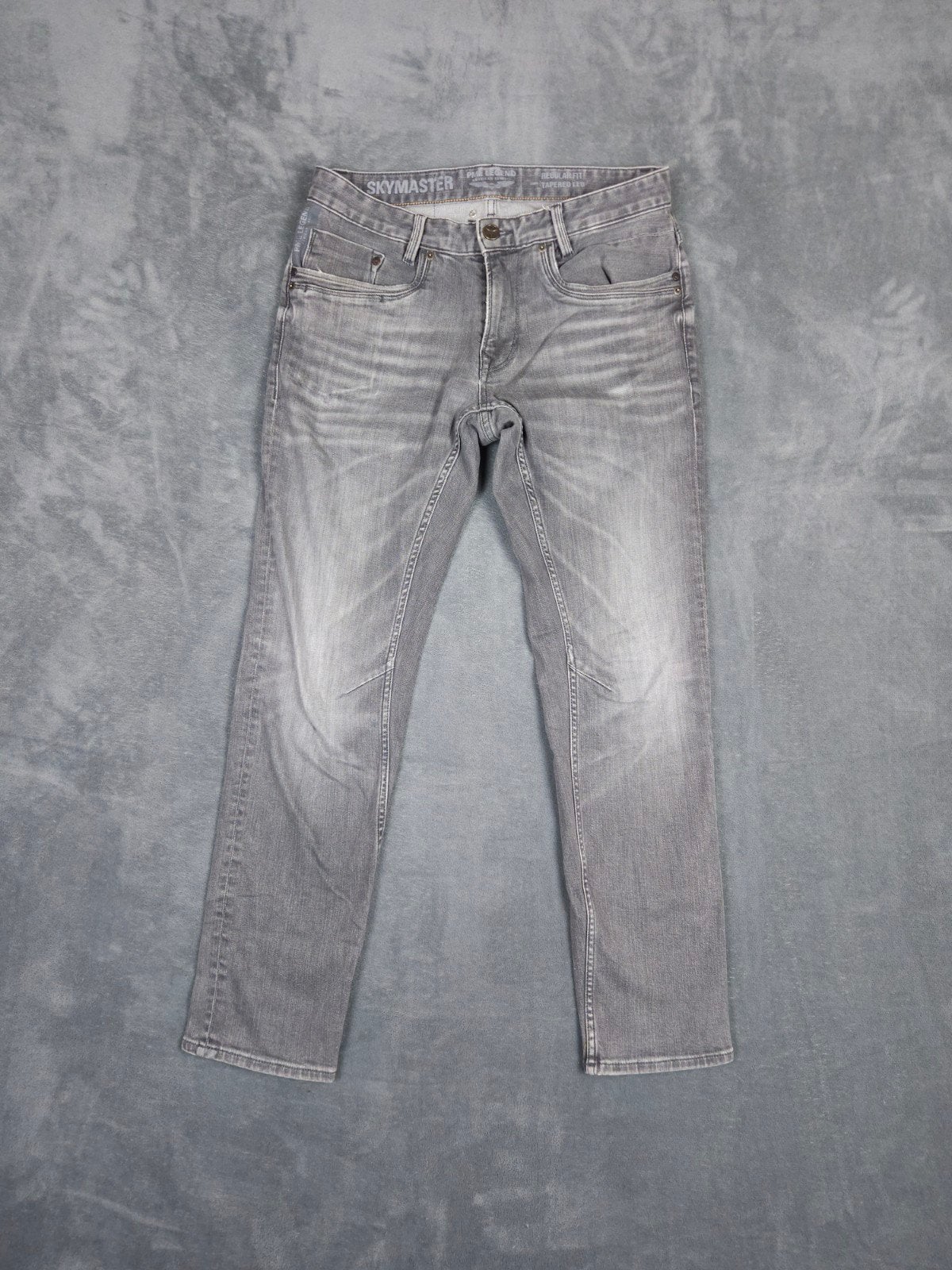 Pme Legend Broek Skymaster W32 L32 Regular Tapered Grijs., Verzenden, ., W32 (confectie 46) of kleiner, Zo goed als nieuw