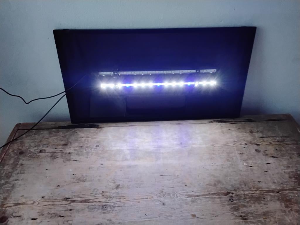 Lichtkap met ledlamp verlichting, Dieren en Toebehoren, Vissen | Aquaria en Toebehoren, Ophalen, Zo goed als nieuw, Verlichting of Verwarming