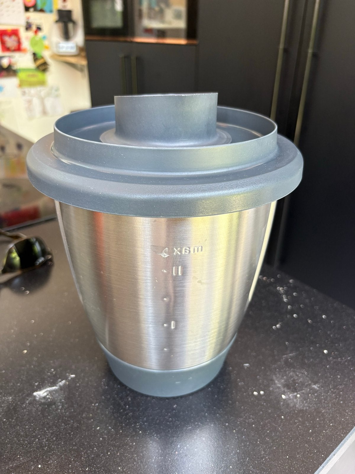 Thermomix mengbeker TM6 - Zo goed als nieuw, 2 tot 3 liter, Ophalen of Verzenden, Zo goed als nieuw, 3 snelheden of meer