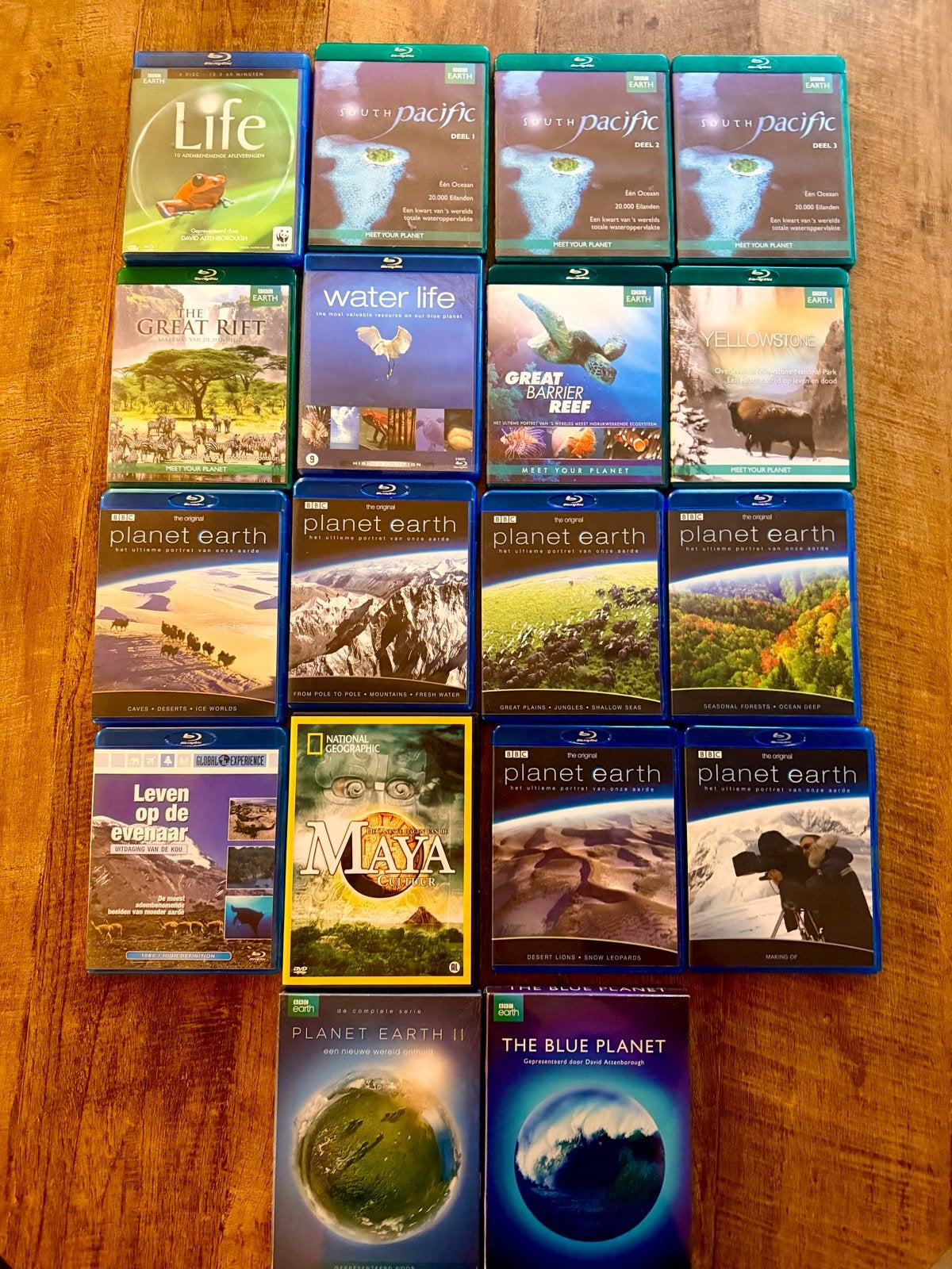 Grote collectie natuurdocumentaires Blu-ray/DVD (BBC), Cd's en Dvd's, Documentaire, Overige formaten, Alle leeftijden, Nederlands