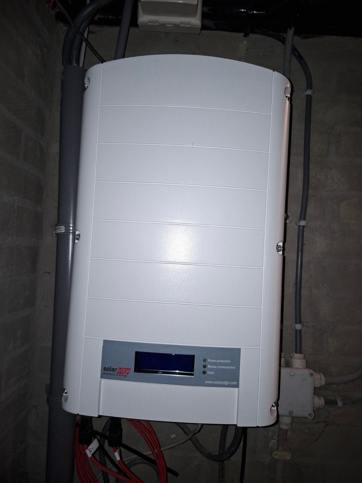 SolarEdge SE3000 omvormer 1-fase- Goedwerkend en stabiel, Ophalen of Verzenden, Gebruikt