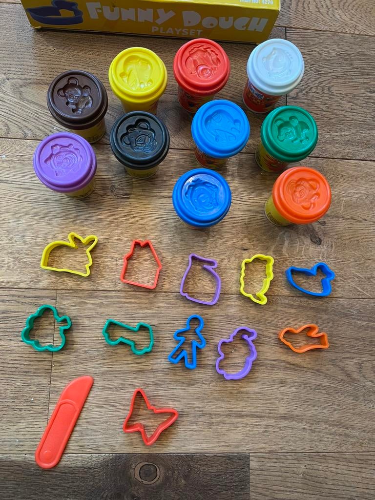 Funny Dough klei vormpjes Playset, Kinderen en Baby's, Ophalen of Verzenden