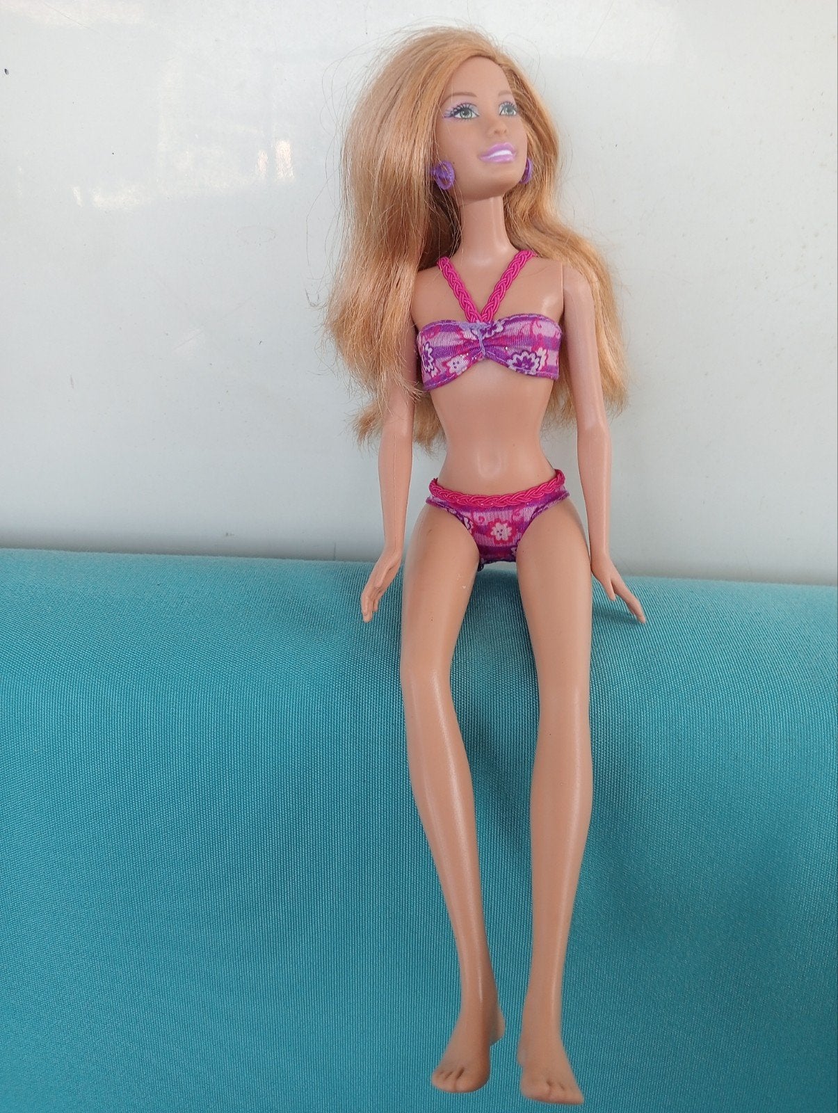 Vintage Barbie summer beach strawberry blond, Verzamelen, Poppen, Ophalen of Verzenden, Zo goed als nieuw, Fashion Doll