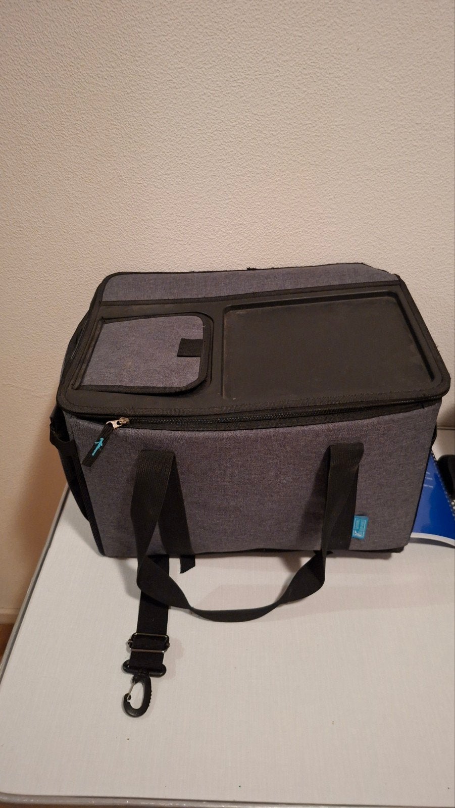 Grote grijze koeltas / picknicktas, Ophalen of Verzenden, Gebruikt