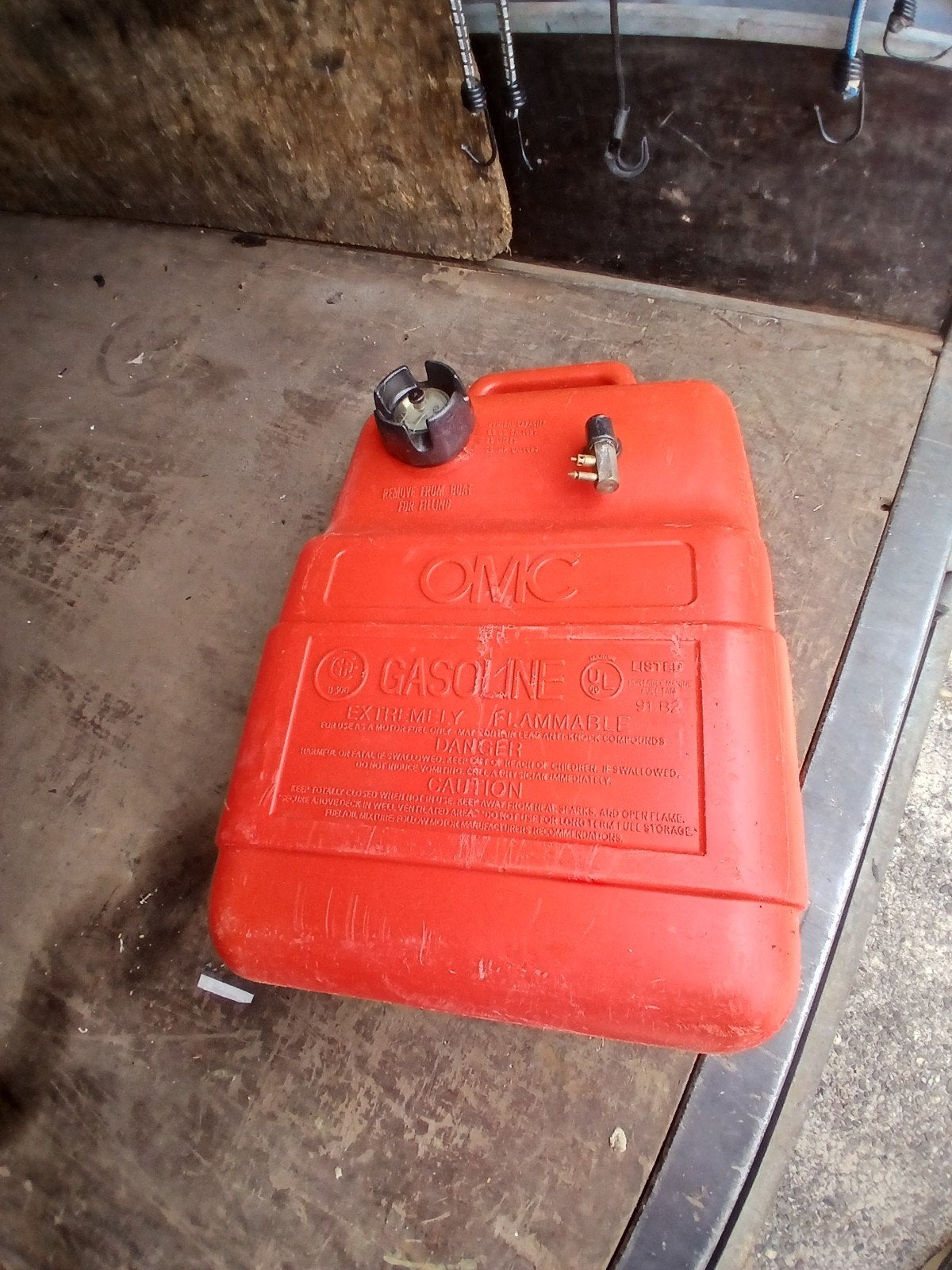 Benzine tank voor buitenboordmotor, Ophalen of Verzenden, Zo goed als nieuw, Motor en Techniek, Motorboot