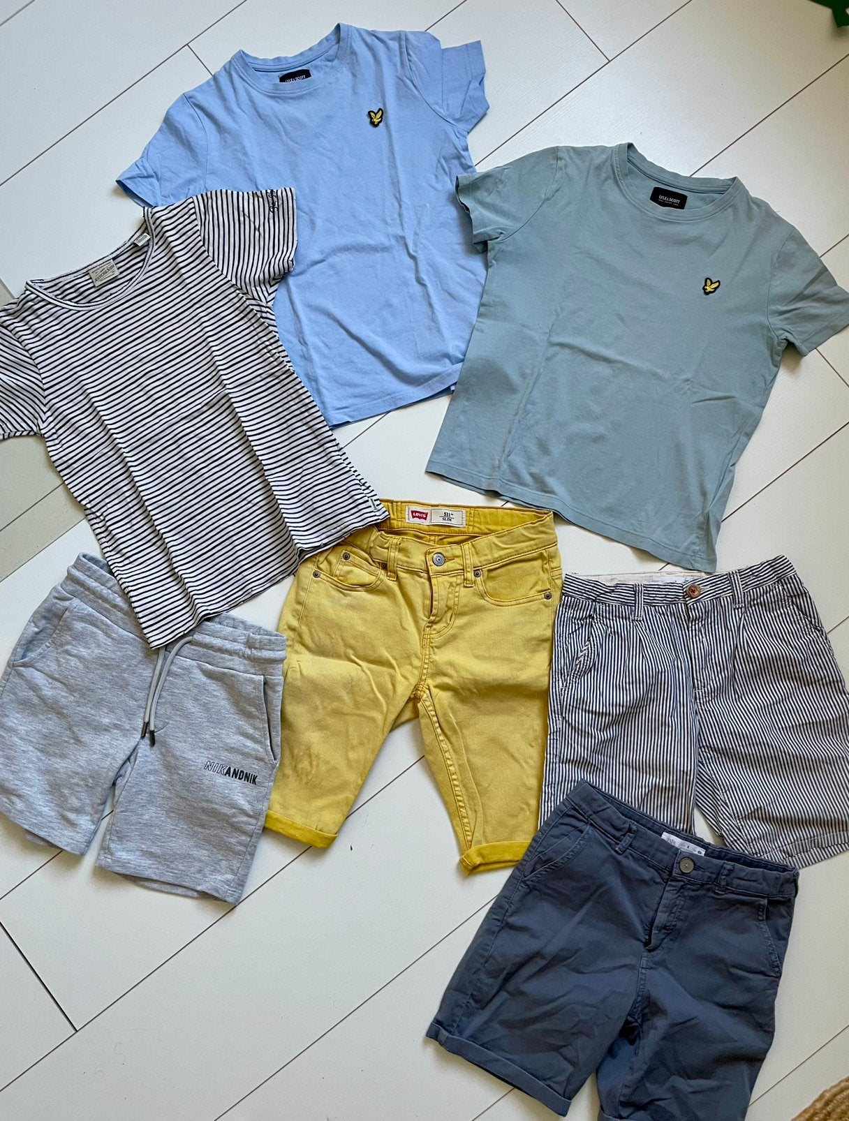 Set merk kinderkleding 134, Ophalen of Verzenden, Zo goed als nieuw, Meisje, Broek