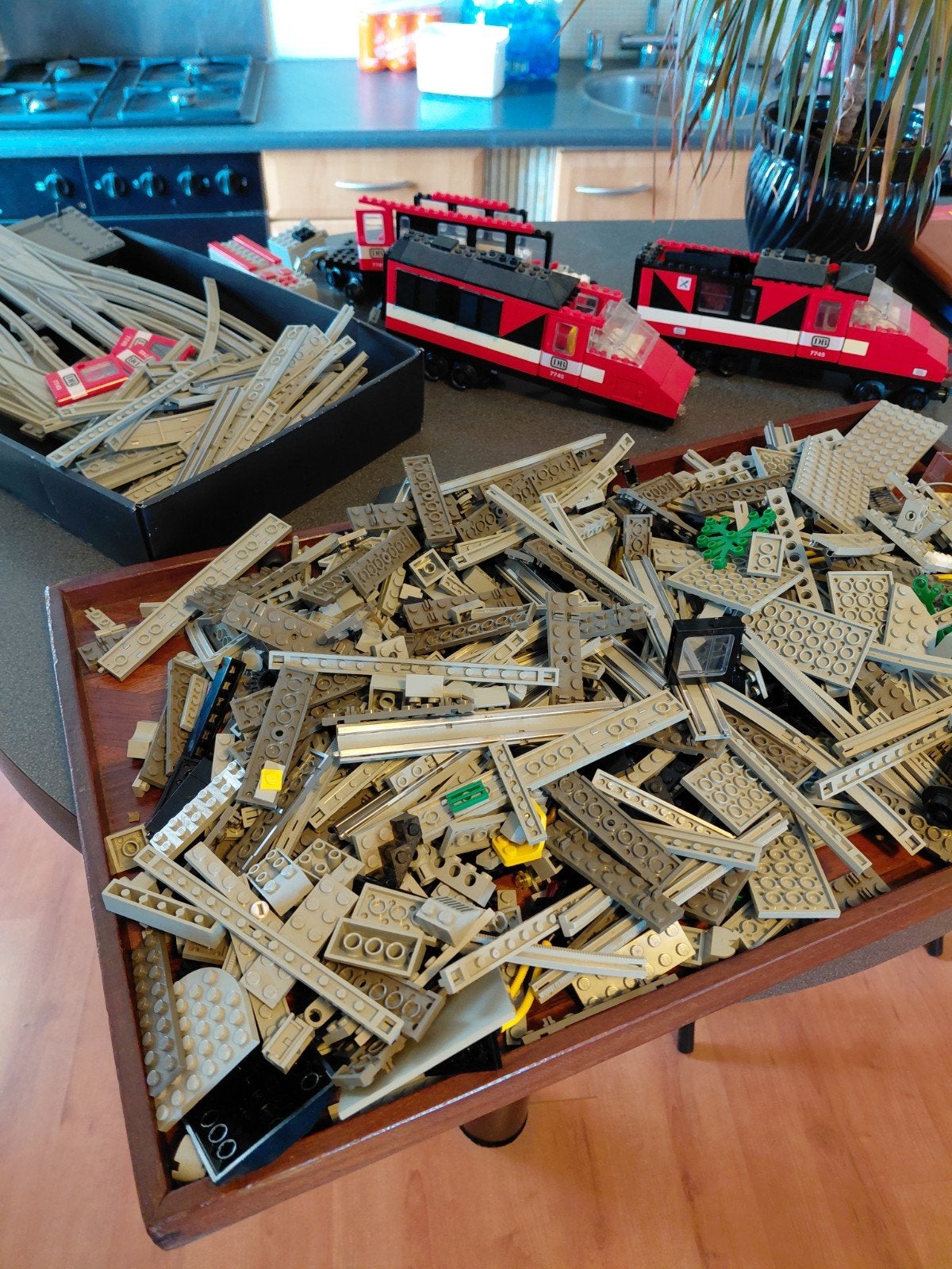 lego hogesnelheids trein 7745, Kinderen en Baby's, Speelgoed | Duplo en Lego, Lego, Ophalen of Verzenden, City, Gebruikt