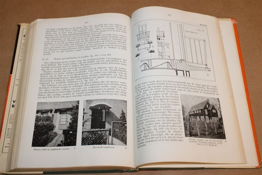 Bouwkunde MTO — Deel III, Bouwkundigen, 1958, Boeken, Ophalen of Verzenden, Gelezen, Bouwkunde