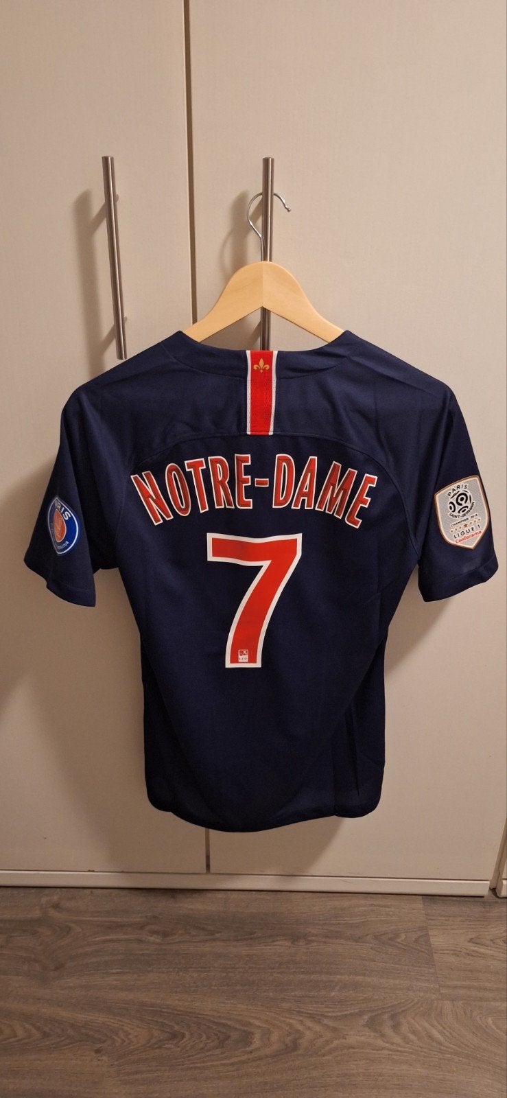 Nike PSG 18/19 Notre-Dame Eerbetoon Shirt #7 Mbappé BNWT S, Shirt, Nieuw, Ophalen of Verzenden, Maat S