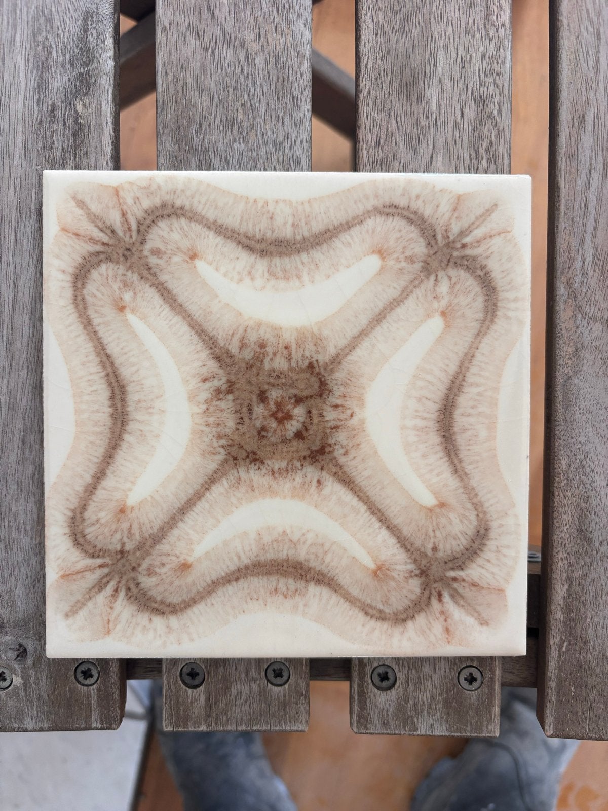 Decoratieve tegels met uniek patroon (15x15 cm), Doe-het-zelf en Verbouw, Tegels, Ophalen, Gebruikt, Keramiek, Overige typen