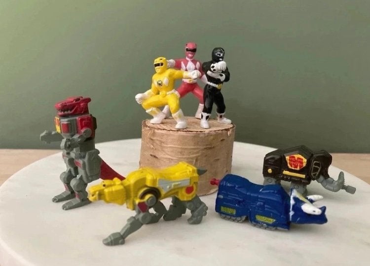 Micro Machines Power Rangers 1994, Ophalen of Verzenden, Zo goed als nieuw