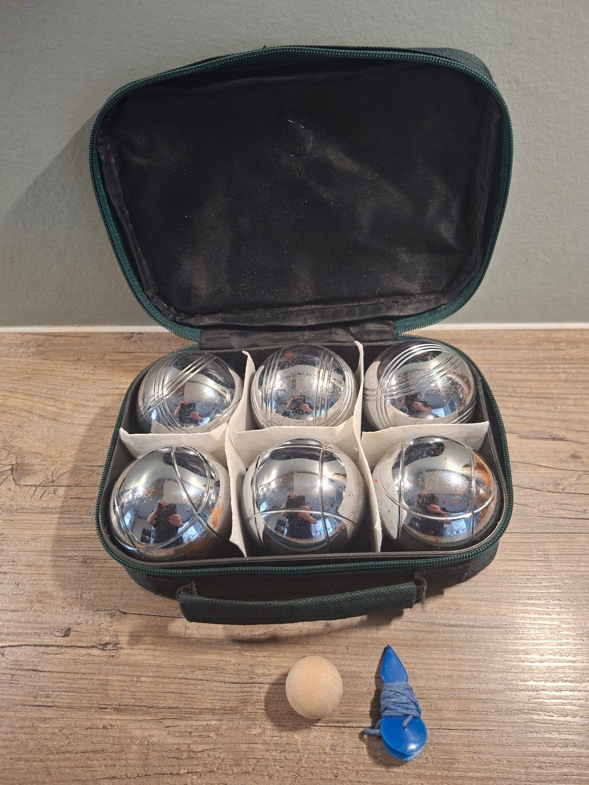 Jeu de boules ballen, Ophalen of Verzenden, Zo goed als nieuw