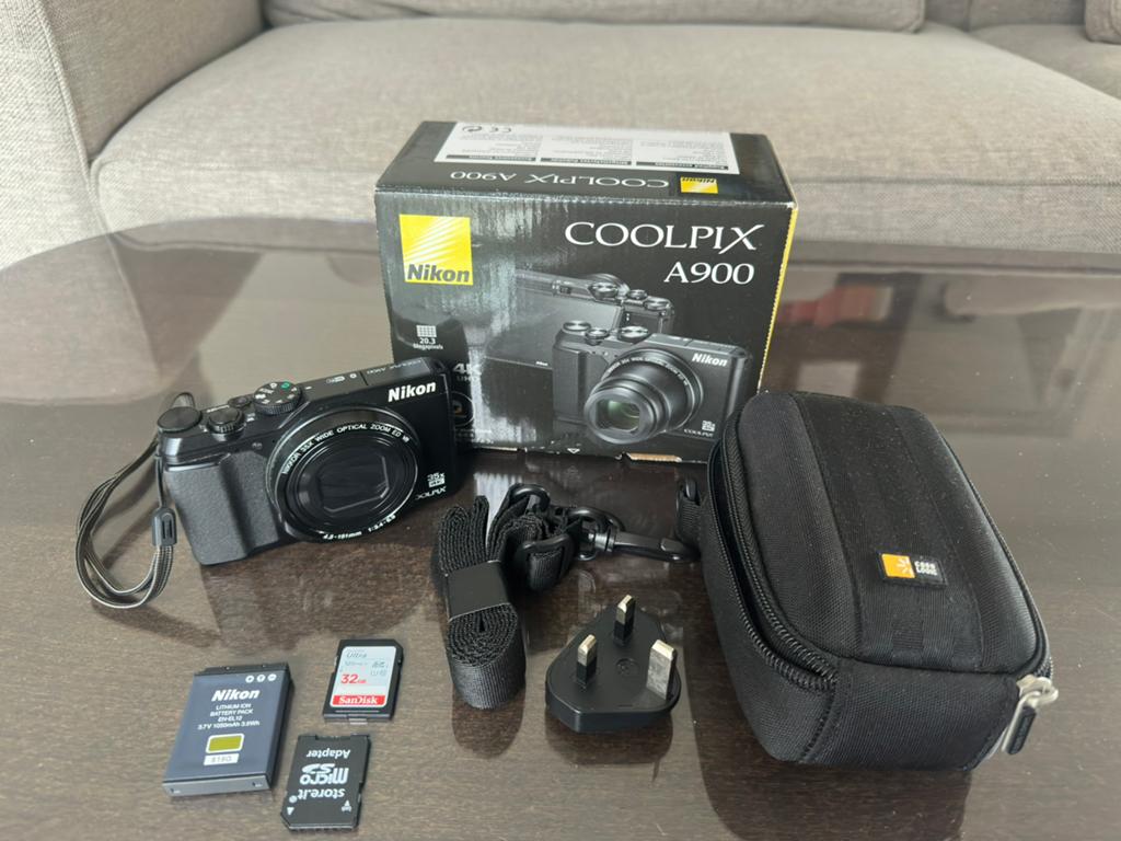 Nikon Coolpix A900, Audio, Tv en Foto, Fotocamera's Digitaal, Ophalen, Zo goed als nieuw, Nikon, 8 keer of meer