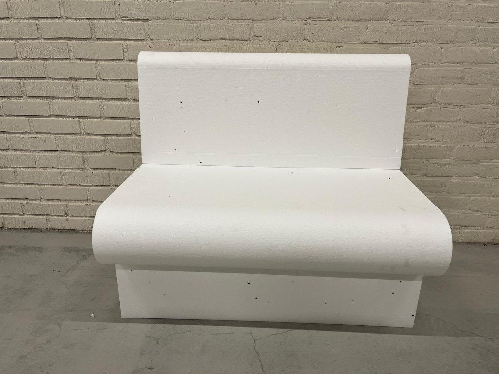 DIRECT BETEGELBAAR BANKJE VOOR STOOMCABINE & NATTE RUIMTES, Overige materialen, 100 mm of meer, Nieuw, Sauna Service