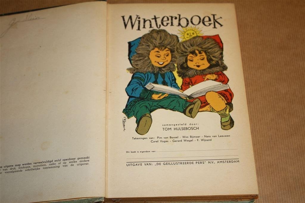 Winterboek Geïllustreerde Pers., Ophalen of Verzenden, Gelezen