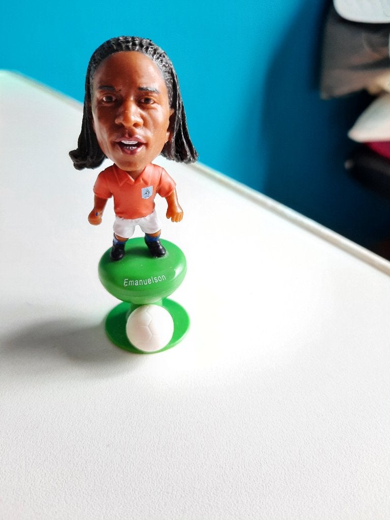 voetbalpoppetje Emanuelson, Verzamelen, Ophalen of Verzenden, Buitenlandse clubs