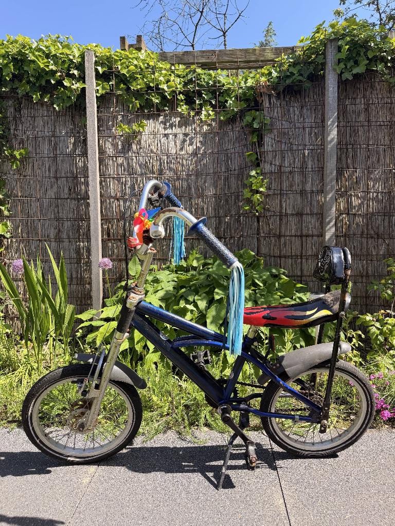 kinderfiets lowrider 4 tot 6 jaar, Ophalen, Gebruikt, Terugtraprem, Minder dan 16 inch