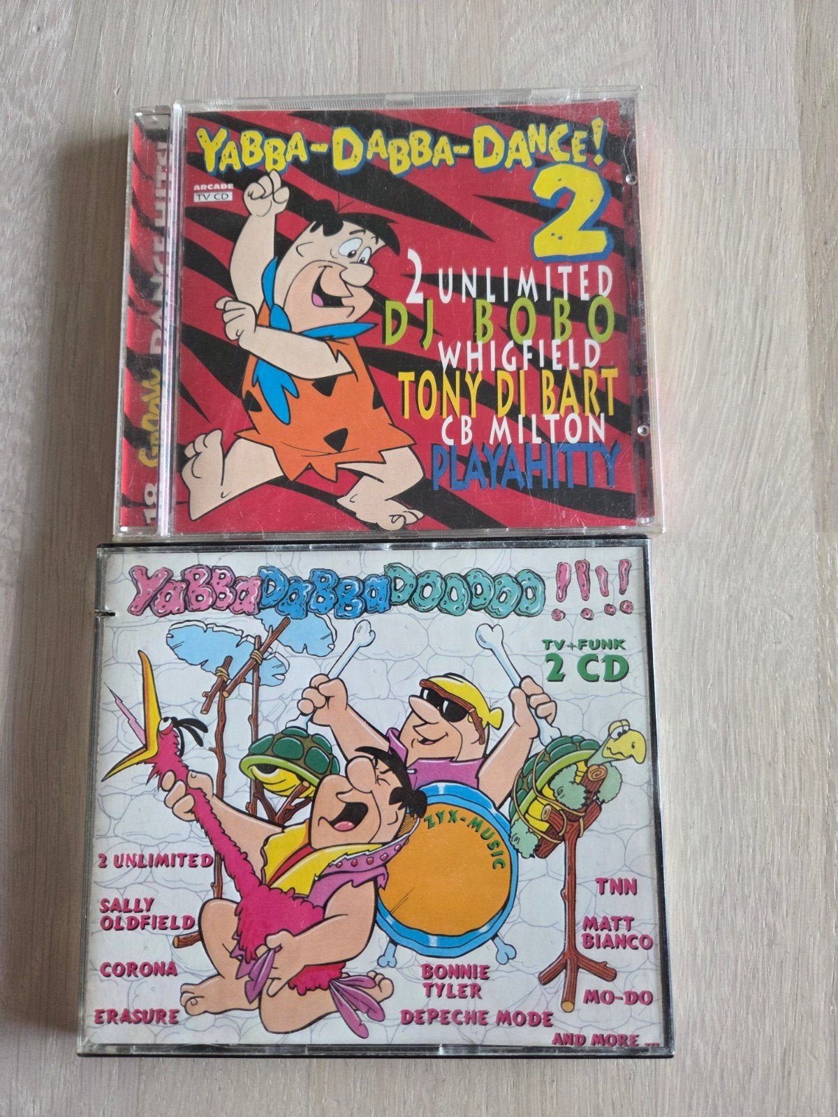 Yabba-Dabba-Dance! 2 & Yabba-Dabba-Doo!!! CD's, Ophalen of Verzenden, Gebruikt