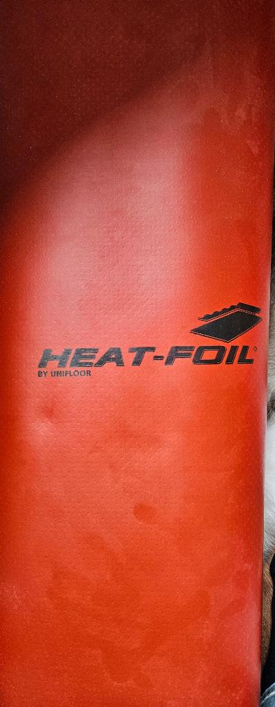 Ondervloer Heat-Foil by Unifloor 105cm breed 5m² ongebruikt, Ophalen, Overige materialen, 30 cm of meer, 50 tot 150 cm