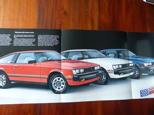 Toyota Celica 1980 USGP Lim Edition brochure, Verzenden, Zo goed als nieuw, Toyota