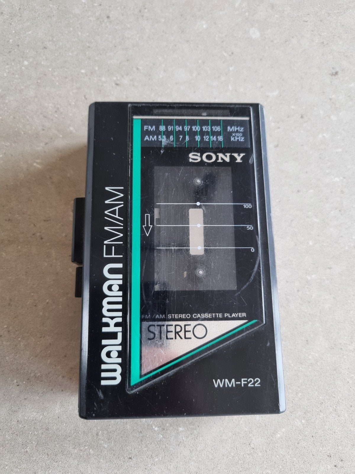 Sony Walkman WM-F22 FM/AM Stereo Cassette Speler, Audio, Tv en Foto, Ophalen of Verzenden, Walkman