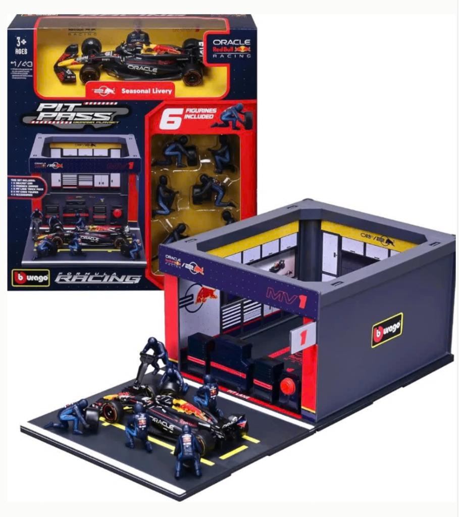 Red Bull RB20 Verstappen Pit Stop 1/43 F1 24 BURAGO 18-38453