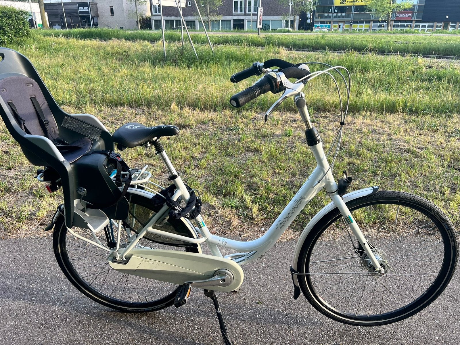 Gazelle Bloom Moederfiets - Zo goed als nieuw, (Extra) lage instap, Velgrem, Ophalen of Verzenden, Zo goed als nieuw