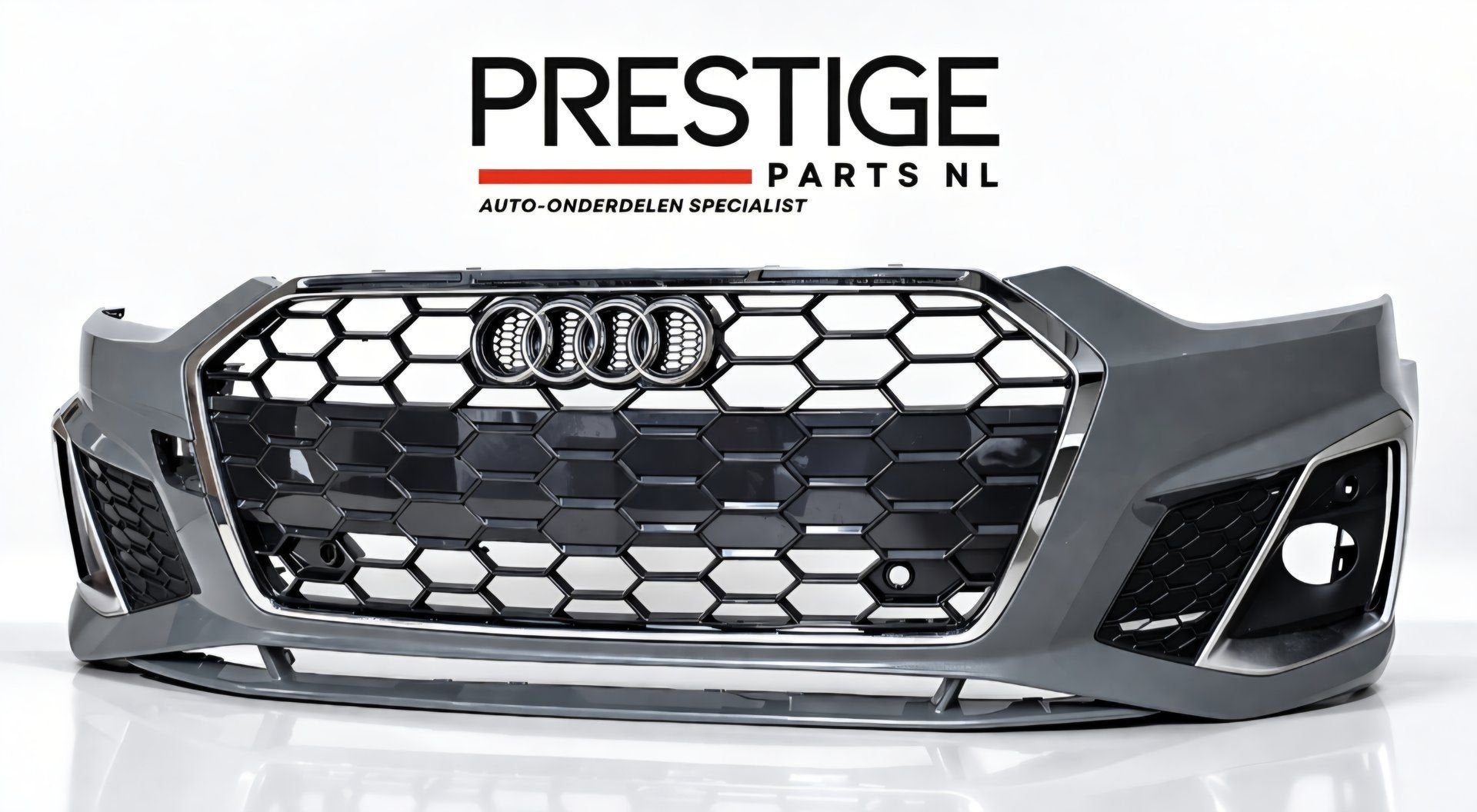 Voorbumper Audi A5 B9 F5 8W S-line S5 Facelift 8W6807065AD, Gebruikt, -, Voor, Ophalen of Verzenden