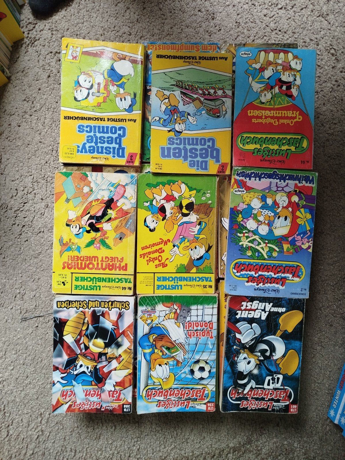 Donald Duck pockets Duits Deutch Germain Germany, Meerdere stripboeken, Ophalen of Verzenden, Gelezen, Donald Duck