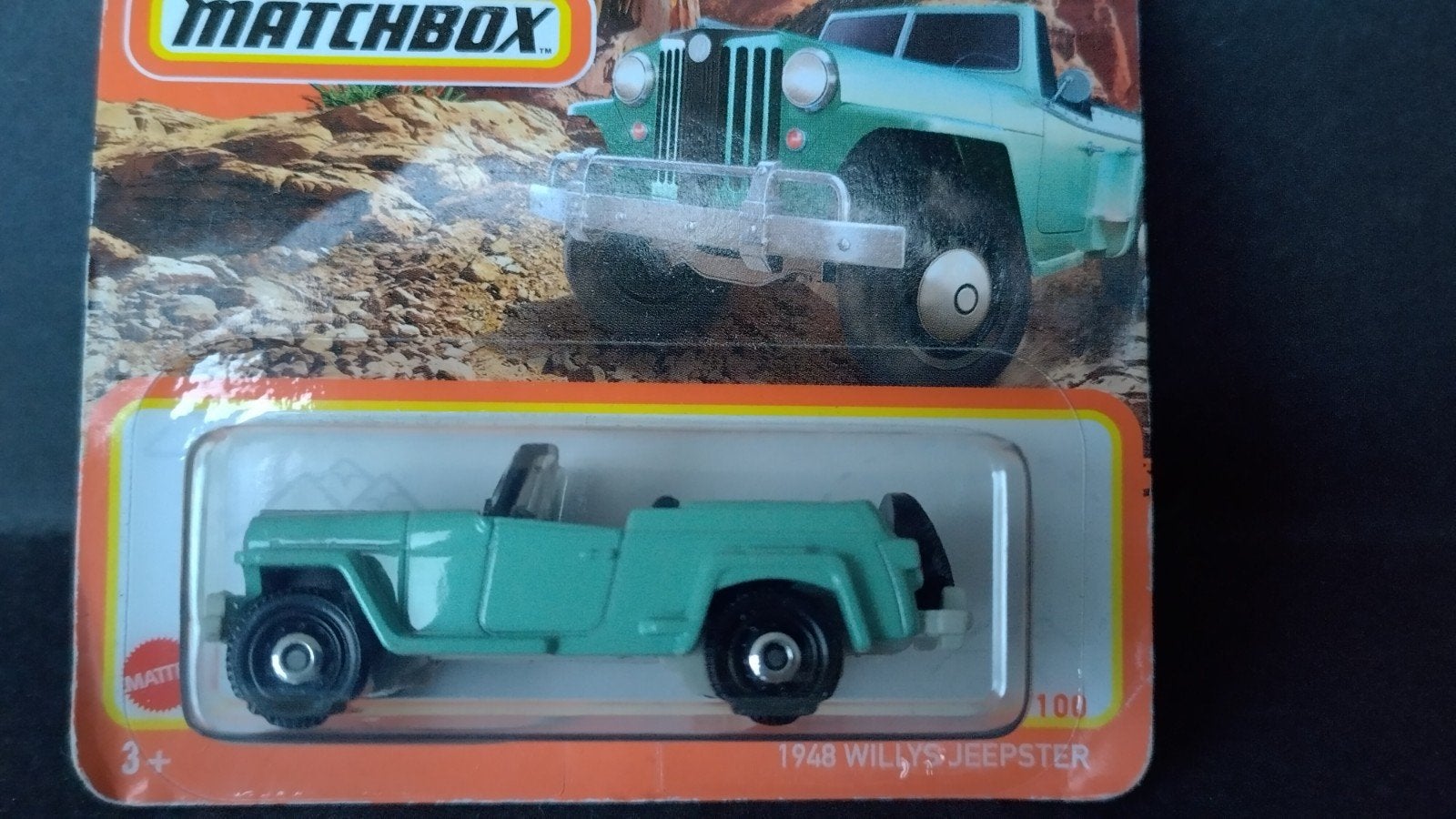 Jeep Willys Jeepster 3inch Matchbox Pol, .., Auto, Verzenden, .