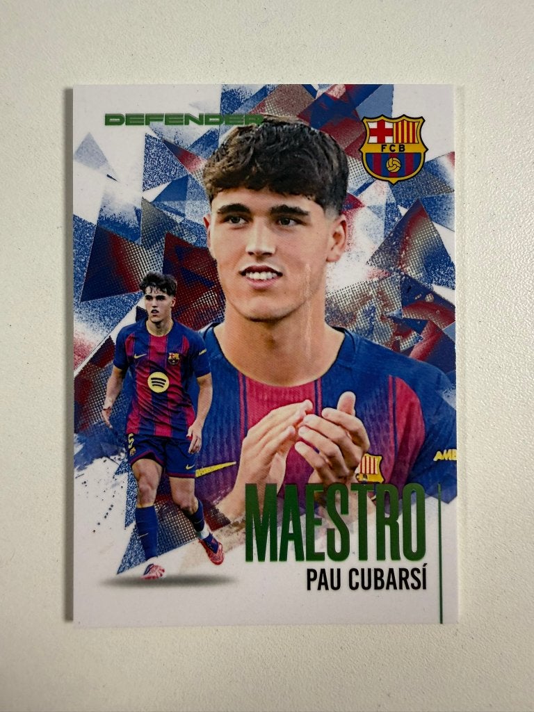 Pau Cubarsi /03 Maestro Futera FX Barcelona 2026, Ophalen of Verzenden, Nieuw, Buitenlandse clubs, Poster, Plaatje of Sticker