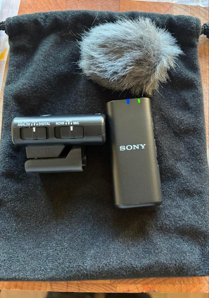 Sony ECM-W2BT Draadloze Microfoon - Zo Goed Als Nieuw, Ophalen of Verzenden, Nieuw