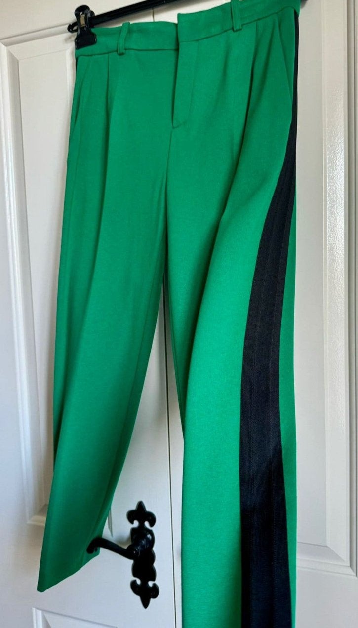 DRYKORN - The green color groene pantalon broek - S, Ophalen of Verzenden, Zo goed als nieuw, Maat 36 (S), Lang