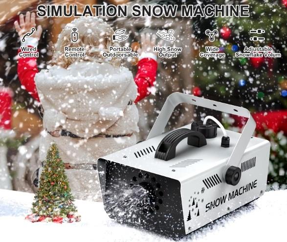 First Class 2500 W High Power Sneeuw Machine, Contacten en Berichten, Muziek maken en Bandleden