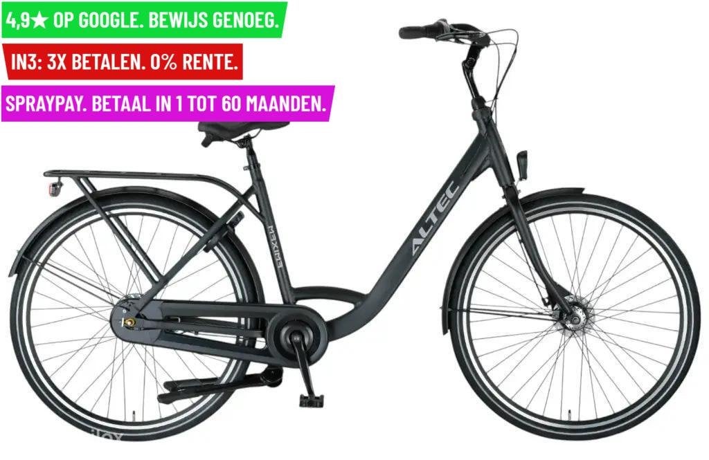 Altec Maxima Moederfiets N-7 Carbon Black 55cm, Overige merken, 9713 Bv Groningen, Nieuw, 56 cm of meer