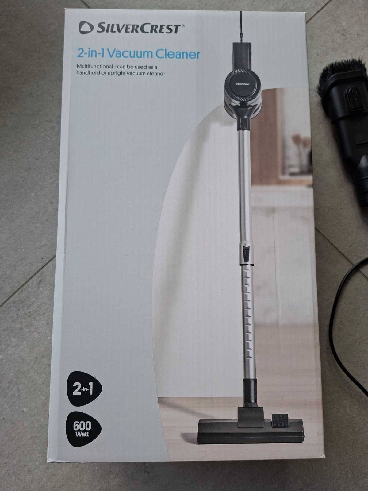 Silvercrest Steelstofzuiger 600W, Witgoed en Apparatuur, Overige merken, Gebruikt, Ophalen of Verzenden, Geschikt voor harde vloeren