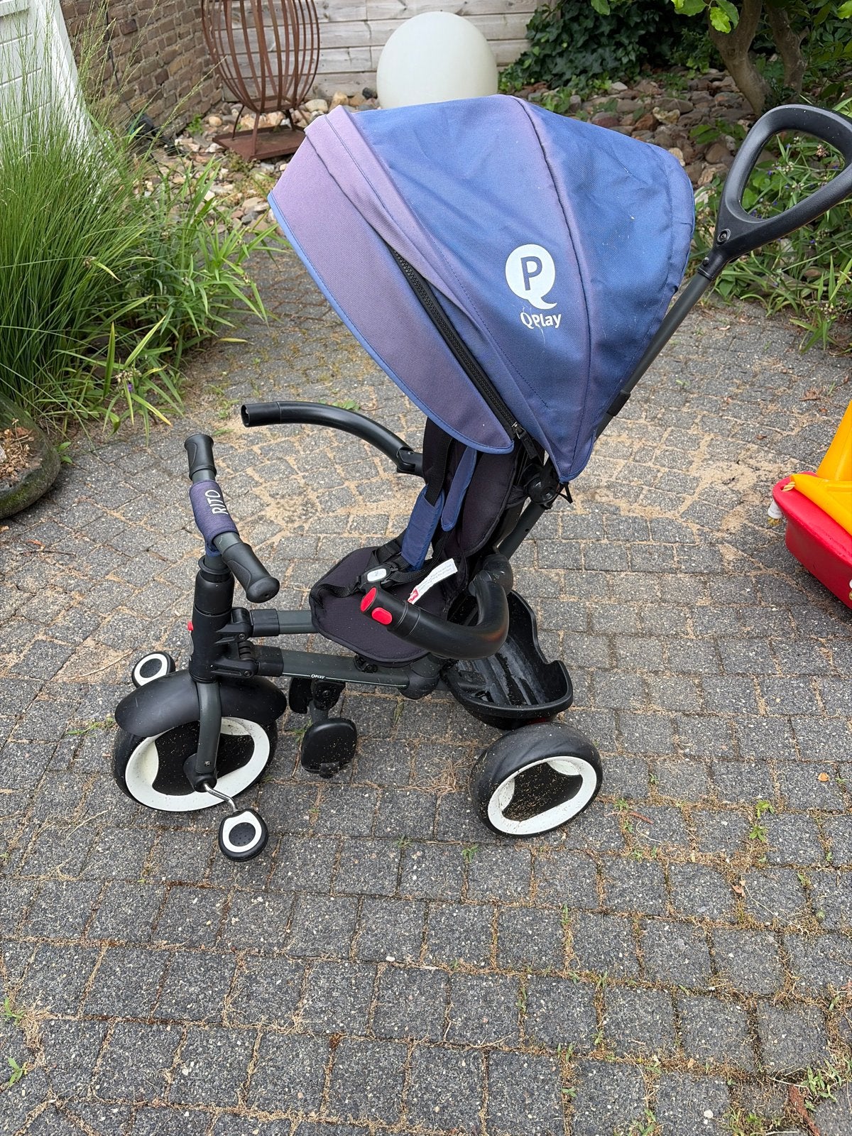 QPlay Rito opvouwbare driewieler met duwstang, Ophalen, Gebruikt, Overige typen