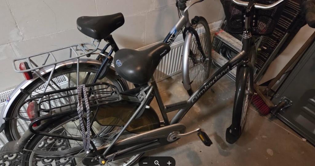 2  dames Fietsen, Gebruikt, Versnellingen, 50 tot 53 cm, Trommelrem