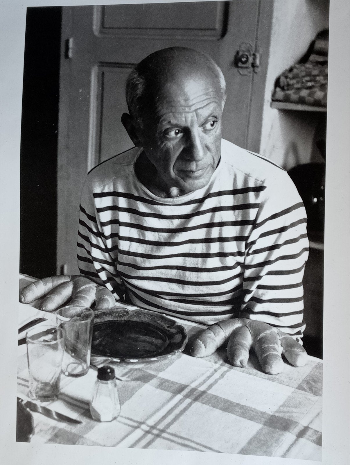 Robert Doisneau 'Le pain de Picasso' affiche, Ophalen of Verzenden