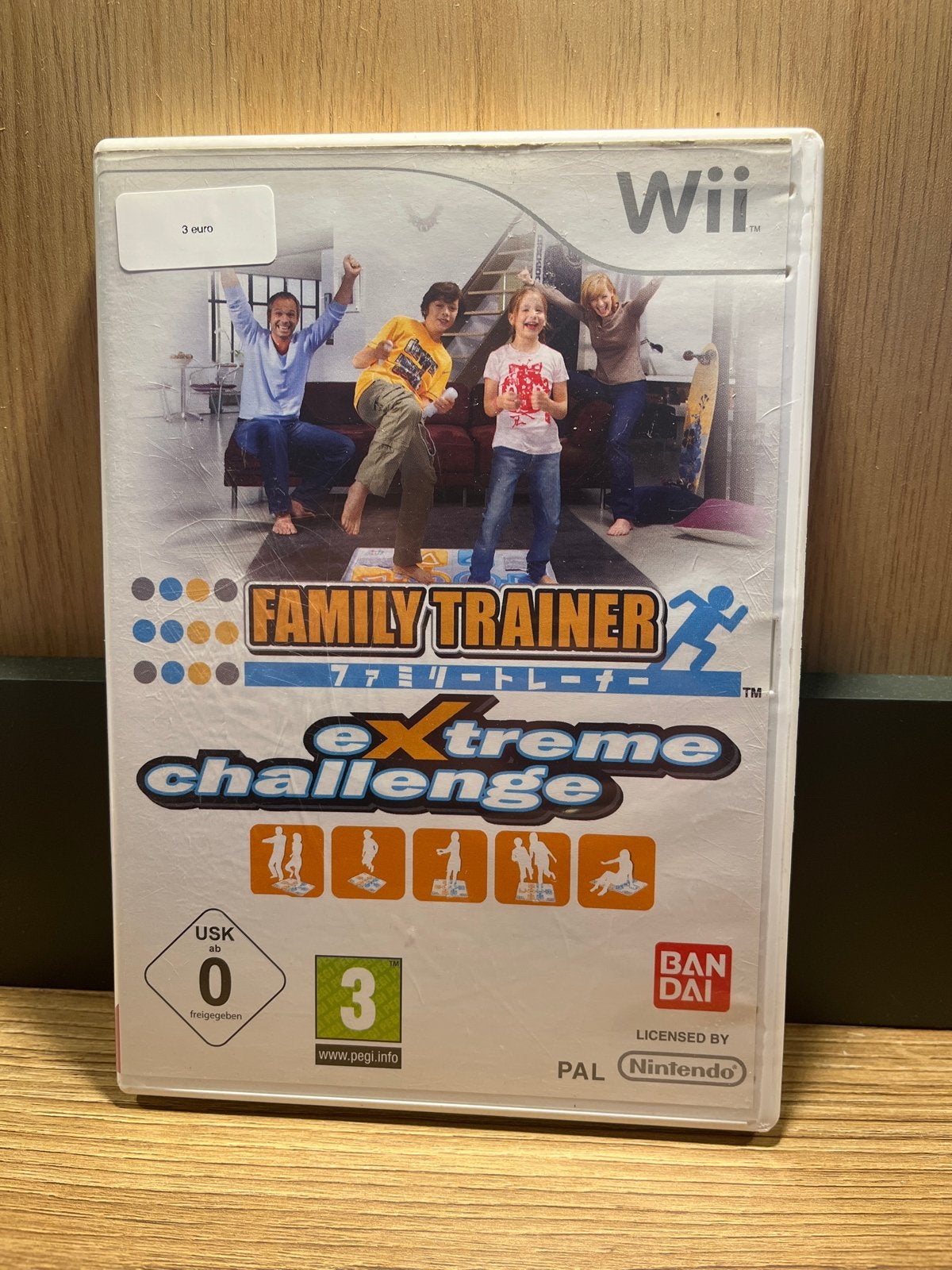 Family Trainer Extreme Challenge Wii - Bewegingsspel, Spelcomputers en Games, Gebruikt, Eén computer, Ophalen of Verzenden, Sport